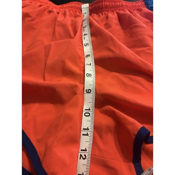 Nike Dri-Fit Men's Running Shorts Red Blue L Lightweight Breathable Athletic - Picture 16 of 16